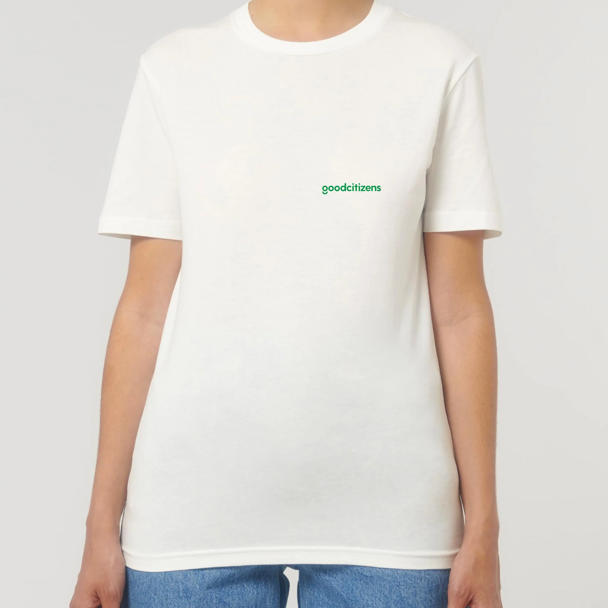 T-shirt 'Off White' Green - Image 4