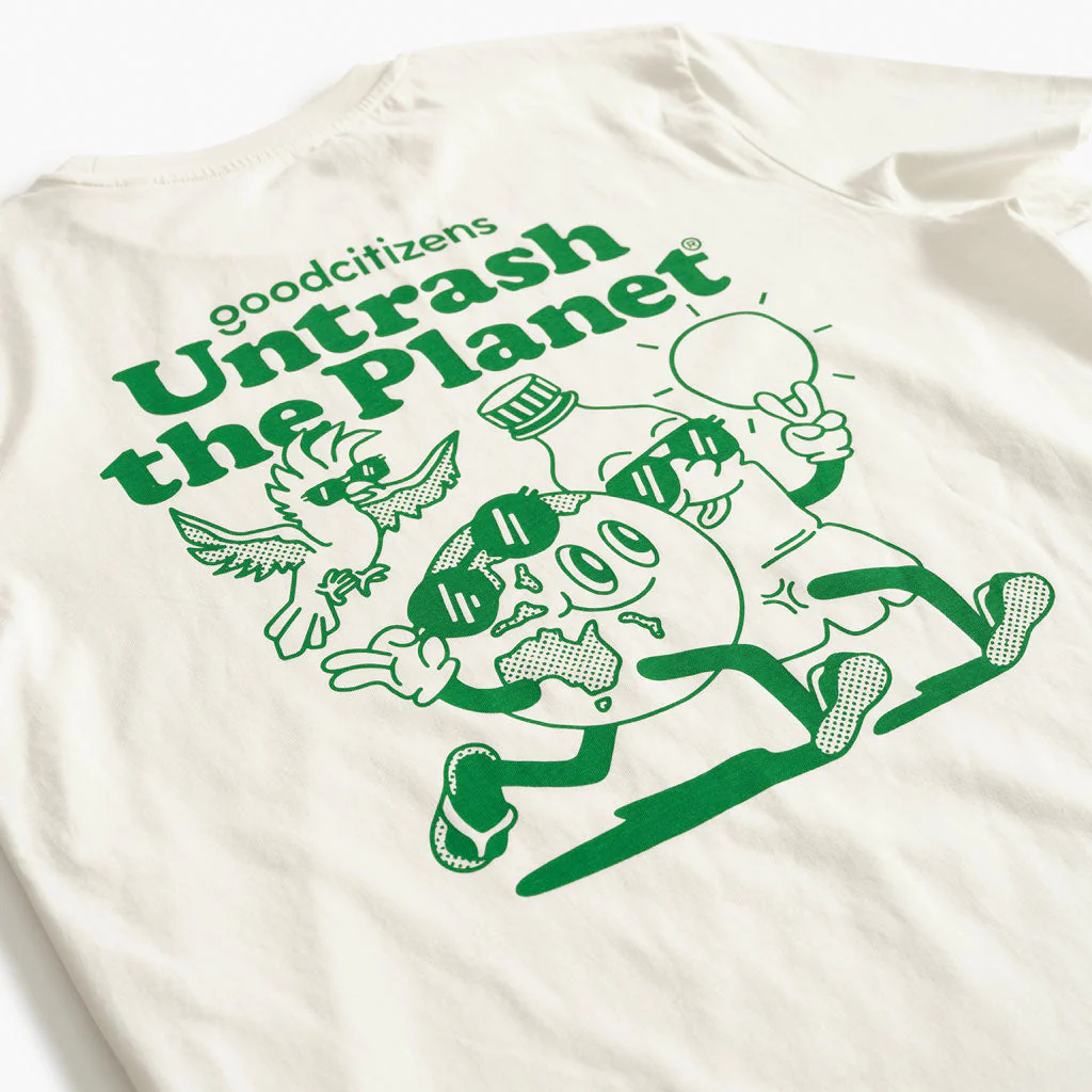 T-shirt 'Off White' Green - Image 6