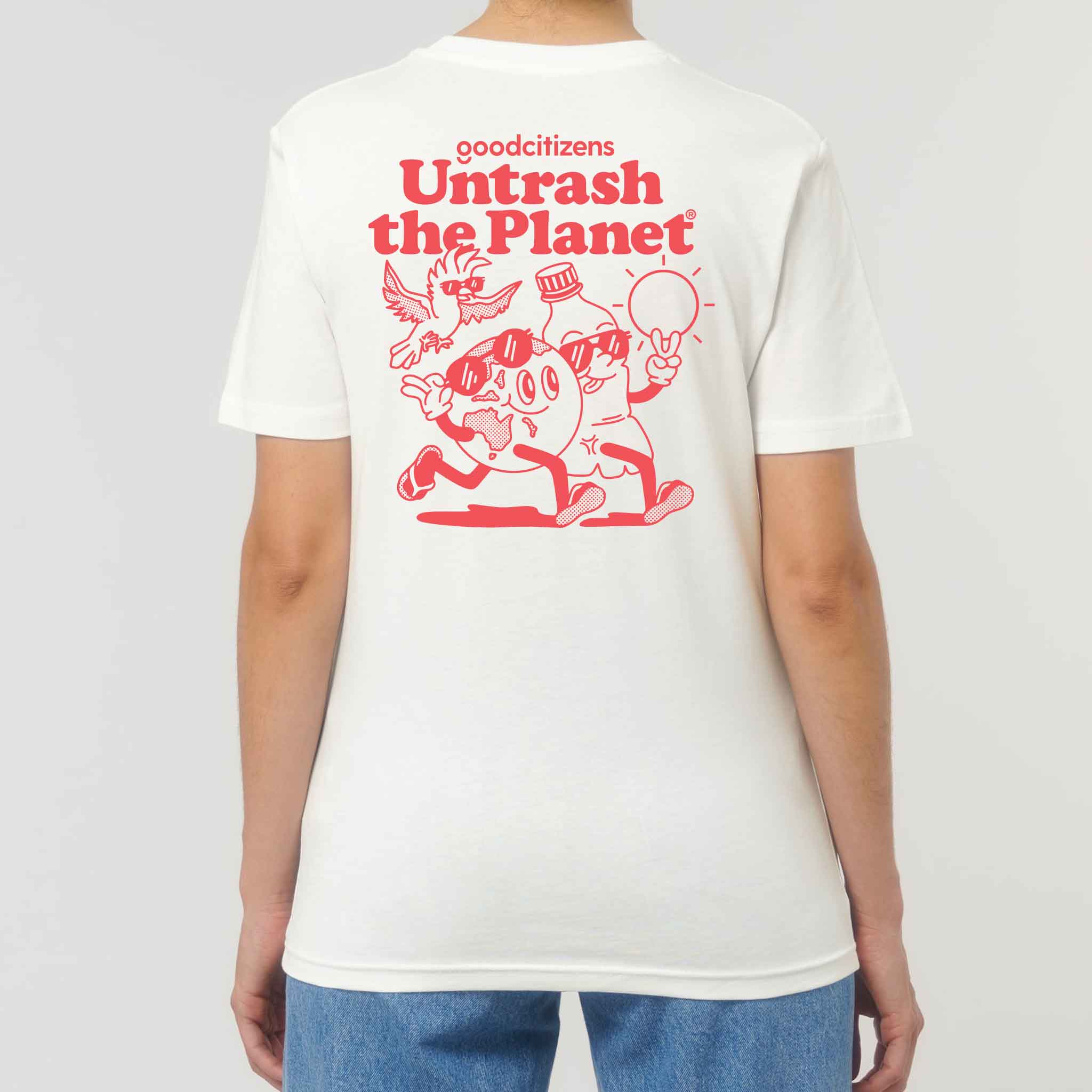 T-shirt 'Off White' Red - Image 3